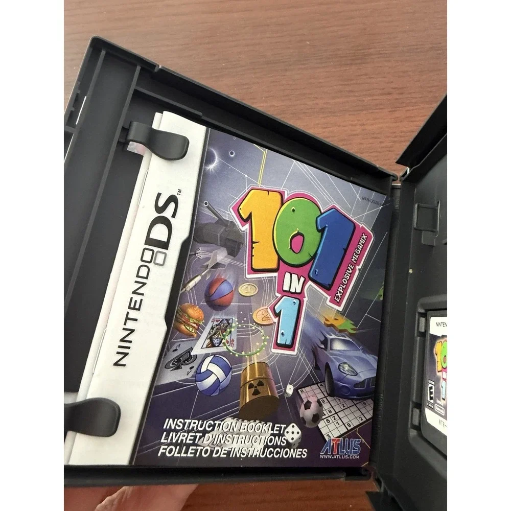 Nintendo DS 101-in-1 Explosive Megamix Video Game CIB Tested‎ NDS ATLUS